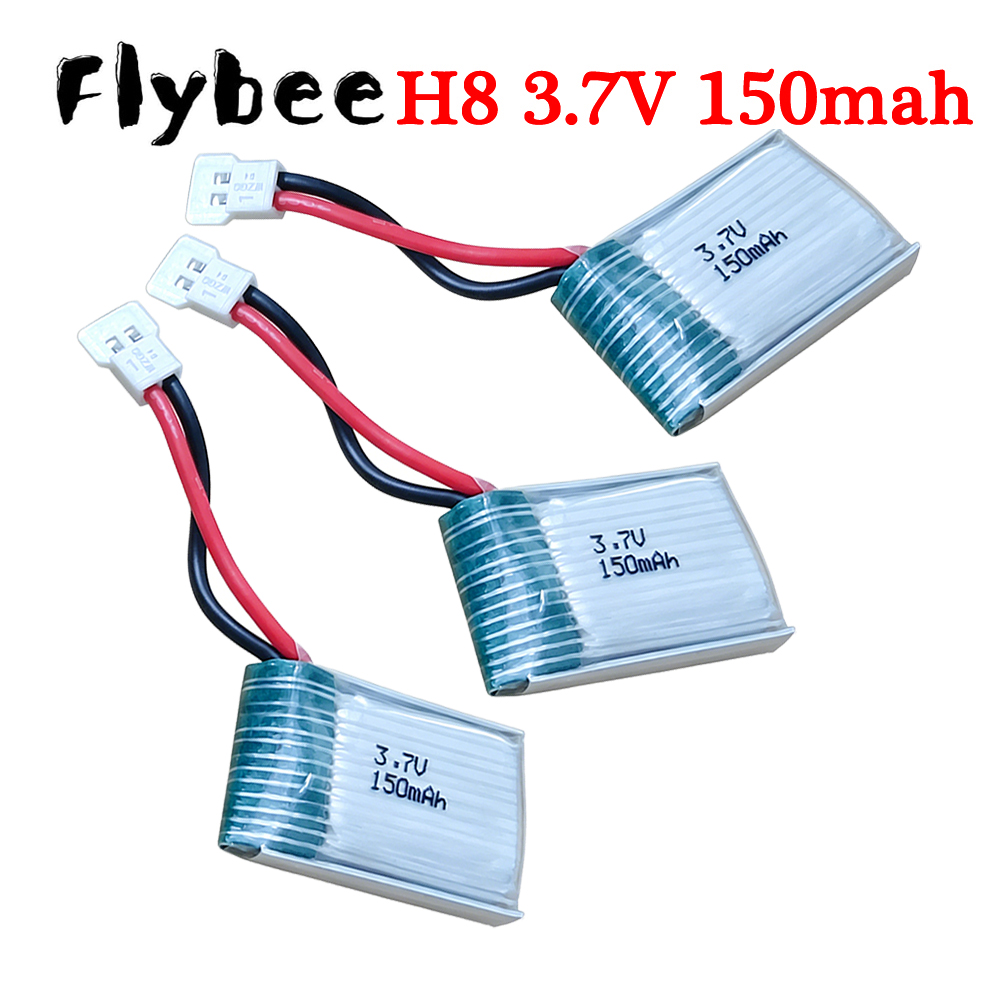 Hobby Rc Quadcopters & Multirotors - Аккумулятор XH2.54, 3.7В 150мАч 651723 LiPo,