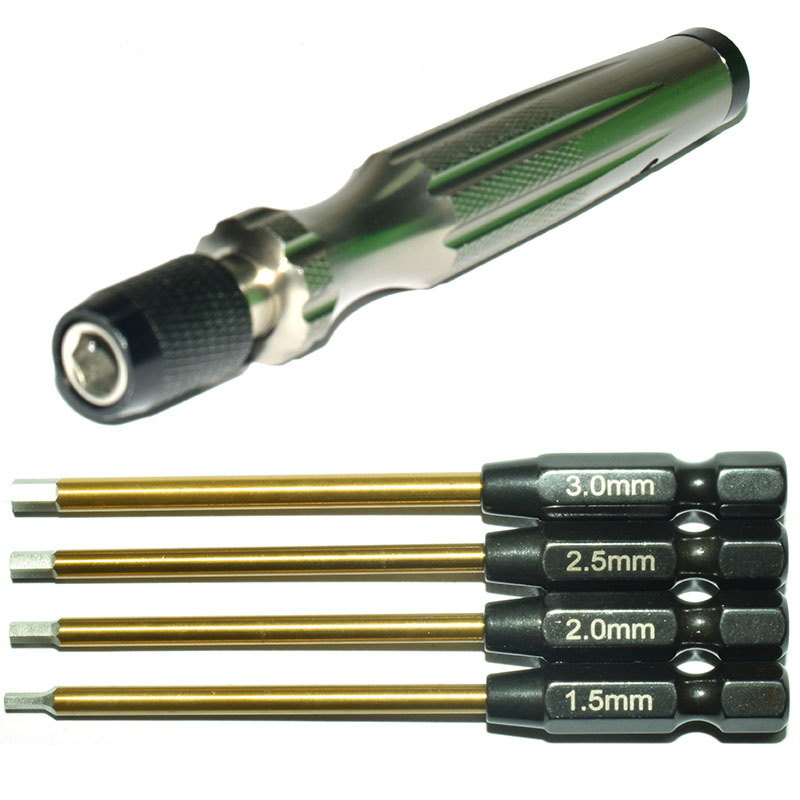 Rc Hobby Tool Kit - Набор шестигранных отверток 1/4 дюйма для