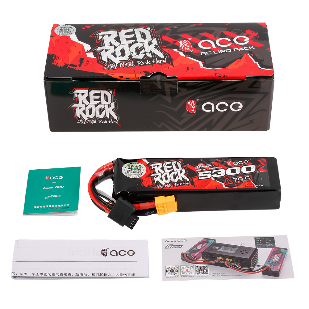 Rc Hobby Tech - G-TECH ACE RedRock 5300 мАч 70C