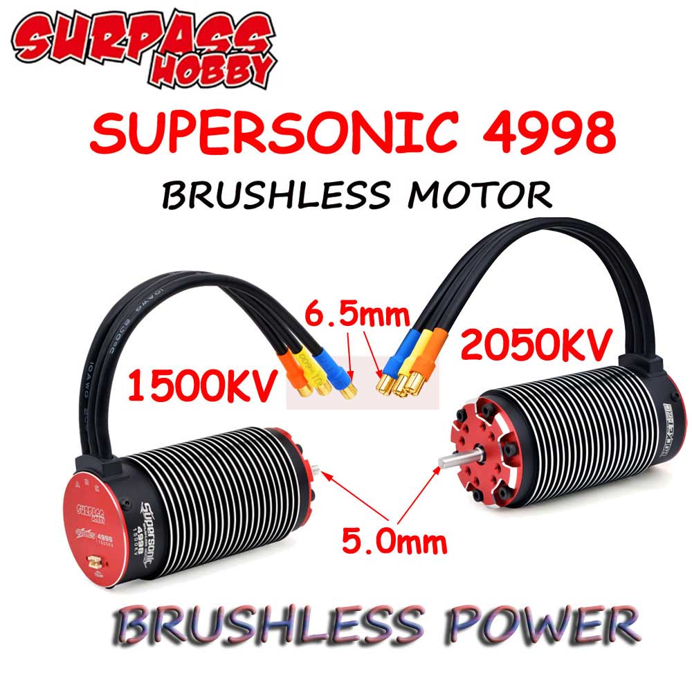 Rc Hobby Monster Truck - SurpassHobby Rocket Supersonic V2 4998 Бесщеточный