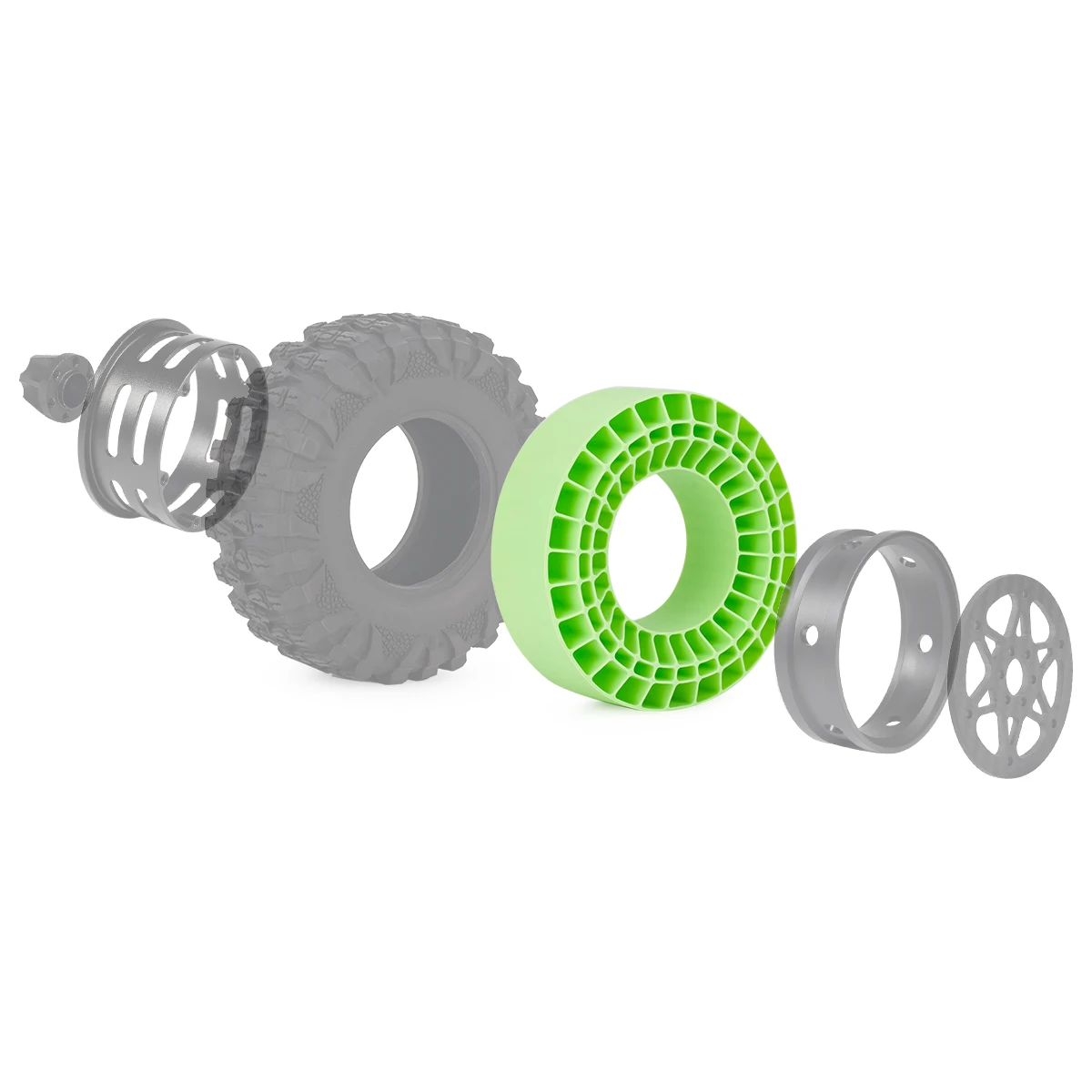 RC гусеничная шина, силикагель – обзор и цена Rc Tire Foam Insert