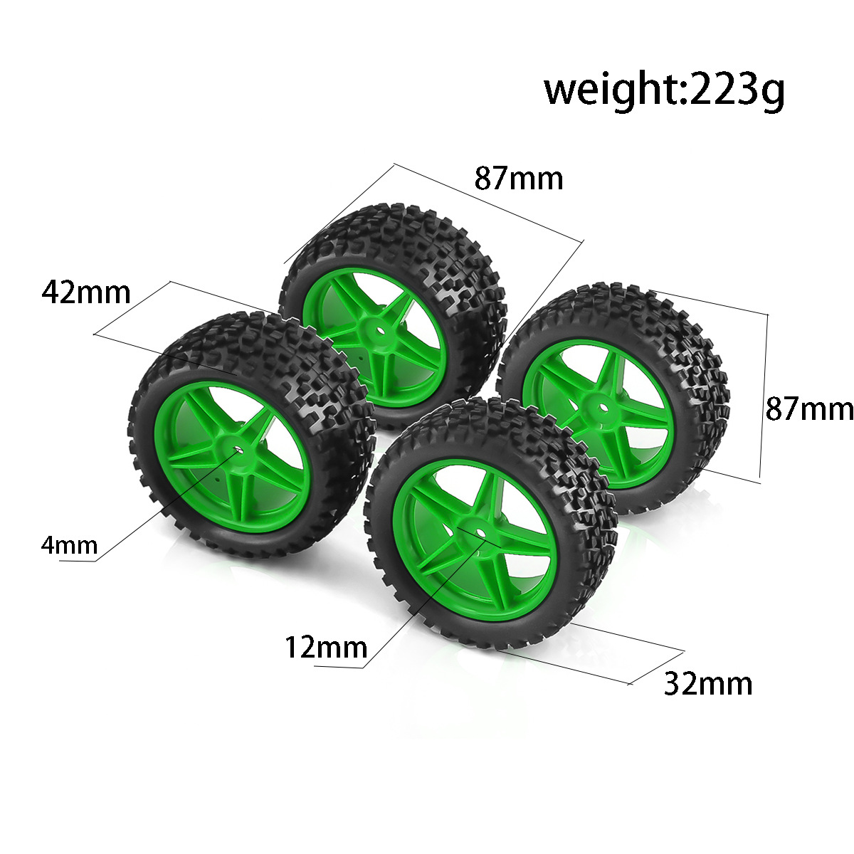 Комплект шин и колесных дисков – обзор и цена Rc Tire Foam Insert