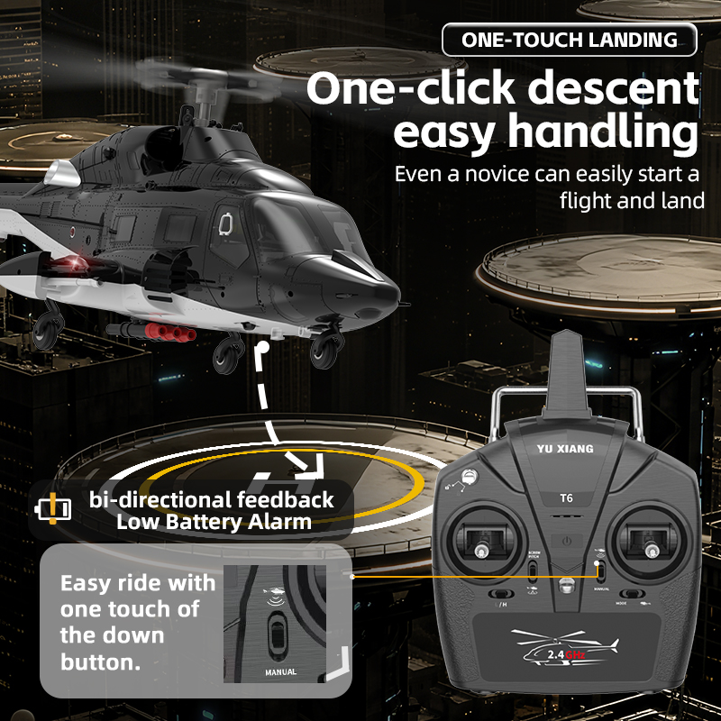 Радиоуправляемый вертолет Yuxi – обзор и цена Rc Hobby Airwolf