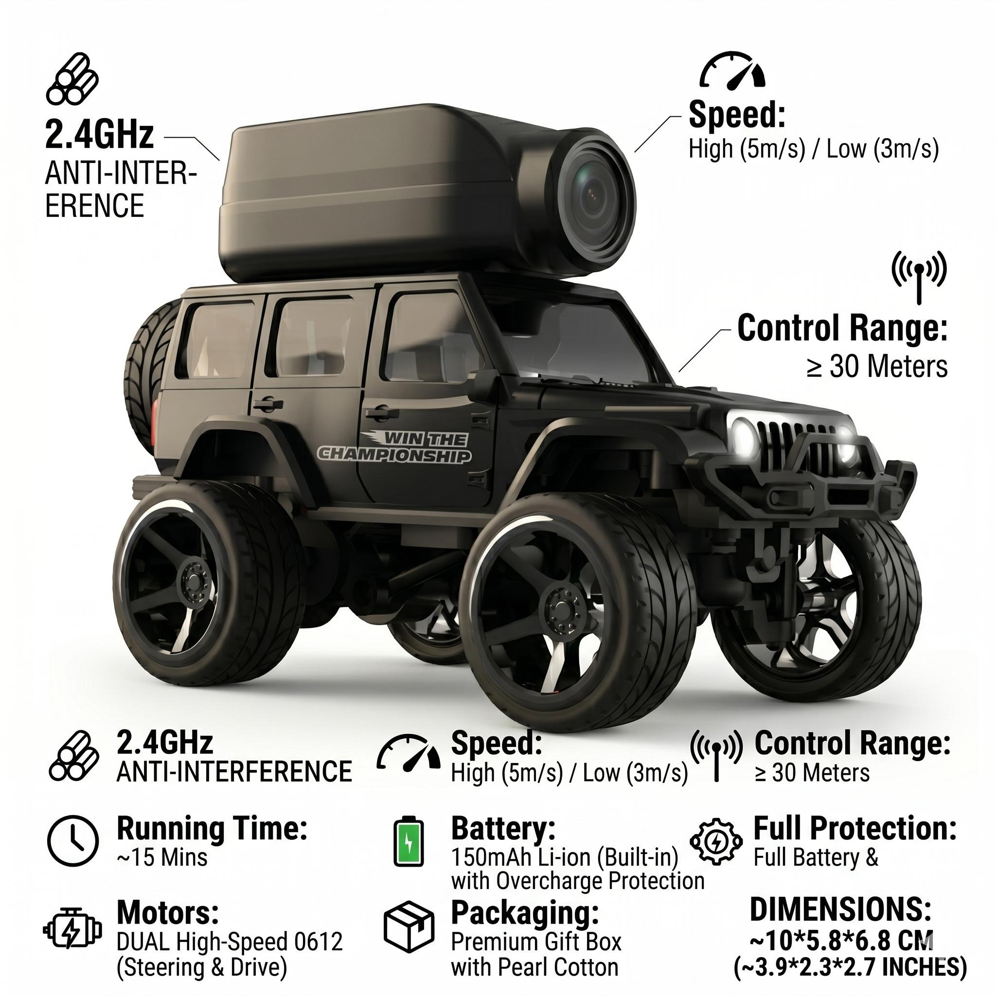 Радиоуправляемая машинка-краул – обзор и цена Rc Hobby Tech