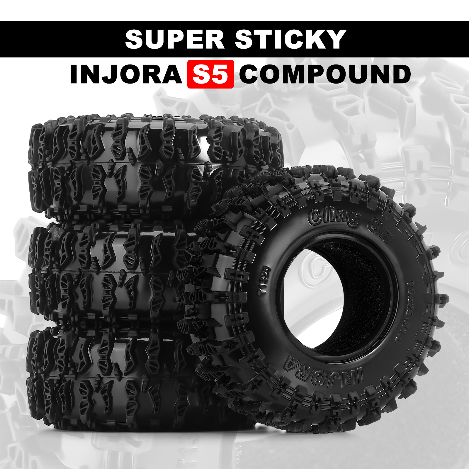 Шины INJORA 1,3 дюйма, 70*26 м – обзор и цена Rc Tire Foam Insert