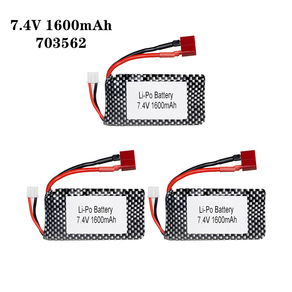 1/2/3 шт./лот 7,4 В 1600 мАч 7 – обзор и цена Rc Hobby Parts