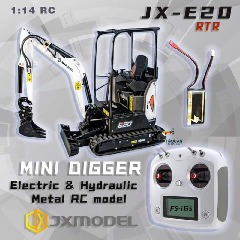 Радиоуправляемый мини-экскават – обзор и цена Rc Hobby Toucan